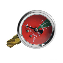 meter metal fire fighting pressure gauges